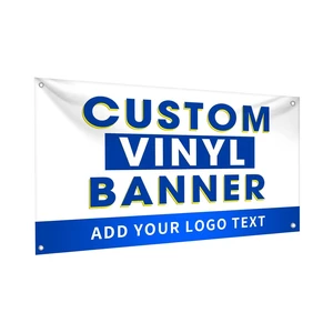 Custom Vinyl Banners for Outdoor Events Personalized 2'x4' Party Birthday Graduation Wedding Decorations Business Logo with Text
