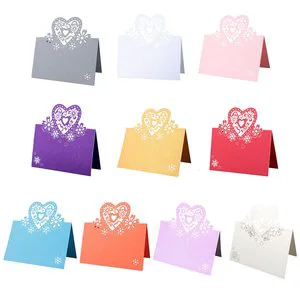 Place Cards Wedding Party Decoration Table Decor Table Name Message Greeting Card Event Party Supplies Seating Card