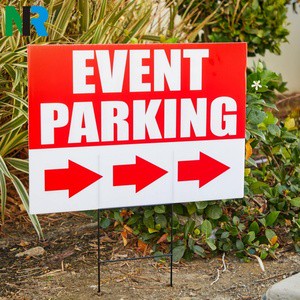 Wholesale Customized PP Corrugated Plastic Billboards with Stake for Events and Yard Signs Free Sample Available
