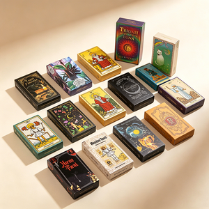 100+SKU 4.05in*2.48in English Oracle Tarot Cards Guidebook Future Telling Symbols Party Supplies Board Game Tarot Cards