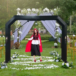 Stainless Steel Multi-Functional Us Fast Shipping Photo Booth Backdrop 360 Photo Booth Platform For Trade Show