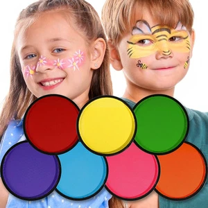 Non Toxic Aqua Color Avender Face Body Paint Face Paint Multicolor Face Painting