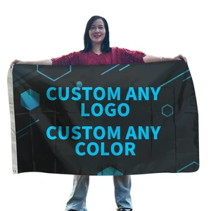 Promotion Outdoor Custom Flag 3x5ft Sublimation Blank Customized Banner Personalized Design Any Logo Flying 3x5 Ft Custom Flag