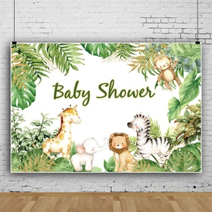 Through the Zoo Baby Foreign Trade New Cross-border Photo Material Photo Photography Background Cloth Studio Props Wholesale