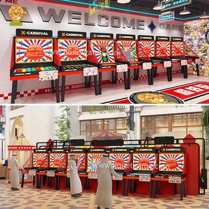 LTG Mini Easy Move Carnival Games Foldable Party Signal Light Carnival Games Win Prizes Carnival Game For Adult