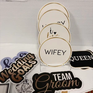 5mm Double Sided PVC Foam Board UV Printed Photo Booth Props for Christmas Halloween Ramadan-for Wedding Graduation Party Signs