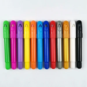Halloween Party and Event-Guests Face Paint Stick Kit Promotional Temporary Tattoo Washable Twist Crayons for Skin