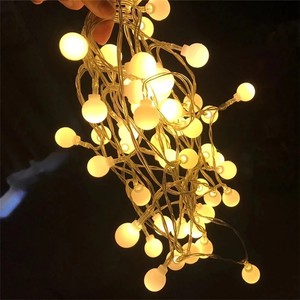 LED Ball Garland String Light Christmas Holiday Lighting Fairy Light Outdoor Party Wedding Xmas Decoration Night Lamp