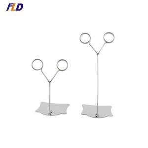 Table Number Sign Holders Card Display Place Card Holders for Photos Food Signs Supermarket Supplies