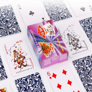 Luxury Glossy Printed Playing Cards for Family Game Night and Party Supplies Wholesale