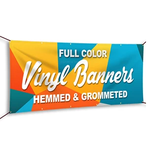 Dex Polyester Digital Printed Waterproof Tearproof Lightweight Portable Banners for Promotional Events & Weddings