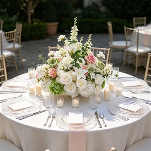 DKB Wholesale High Quality Artificial Flower Ball Centerpieces Elegant Floral Arrangements for Wedding Table Decoration
