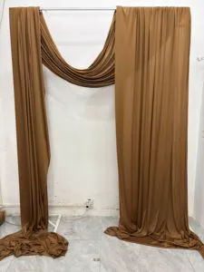 Wedding Party Decoration Polyester Fabric Backdrop