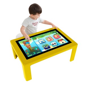 Factory Direct 32-75 Inch Touch Screen Game Table Multi-Touch Interactive Table For Kids Education 3-Year Retail Store Subway