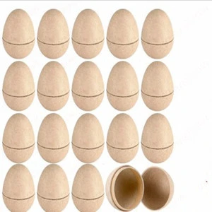 Biodegradable DIY Easter Brown Paper Egg Pulp Children's Egg Holiday Supplies