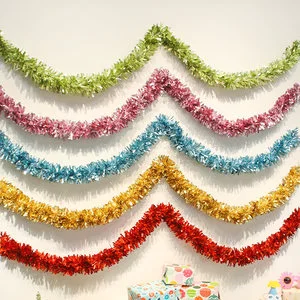 Floral Ribbon Yarn Tassel Ornaments for Event Ambiance Mall Store Backdrop Wall Decor Festive Hanging Streamers