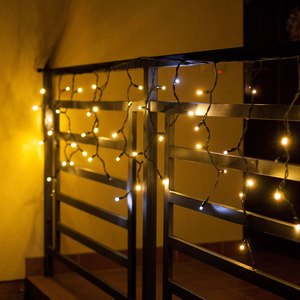 Waterproof IP67 Rated PVC Outdoor LED String Lights Multi-Color Temperature Options High CRI 80 24-Month Warranty Festival