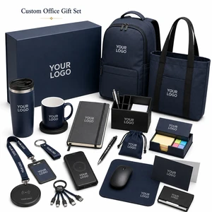 Luxury Branded Custom Logo Promotional Premium Employee Swag Box Kits Corporate Swag Boxes Onboarding Corporate Gift Set