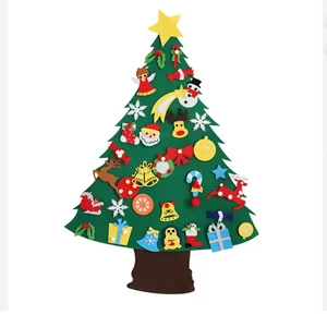 Hot Sale DIY Handmade Eco-Friendly Durable Felt Christmas Tree Stand Decorations
