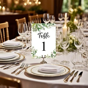 Wedding Place Cards Bulk Set Paper Table Seating Cards with Gold Border for Reception Party Bridal Shower Anniversary Supplies
