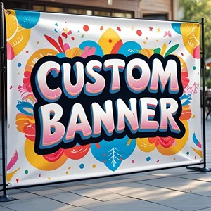 Christmas Holiday Custom Printed Portable Fabric Vinyl Banner Design Hanging Store Advertising Party Decor Banner with logo