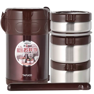 304 Stainless Steel Thermos Food Container Carrier Thermal Insulated Lunch Box Food Flask Jar