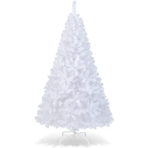 Artificial Full PVC-Christmas-Tree- Metal Stand-Holiday-Season-Indoor-Outdoor Use