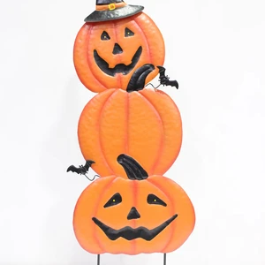 Wholesale Price Luminous 3D Pumpkin Outfit Halloween Festival Garden Pop-Up Outdoor Ornament Shopping Mall Decorative