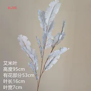 QIDA Blue Wedding Centerpiece & Table Decoration Elegant Wedding Flower Artificial Rose