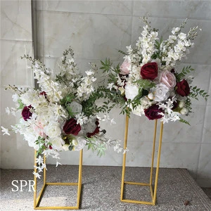 SPR Table Runner Garland Wedding Flower Arrangement Decoration Ball Centerpiece Row Decorative Centerpieces Ball