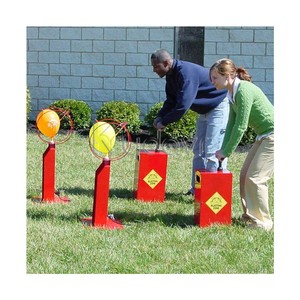 Carnival Booth Games Activity Props Multiplayer Pump Balloon Battle Challenge Interactive Inflatable Balloon Games for Kids