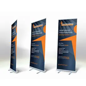 Whole high quality printing exhibition booth display stand roll up banner pop up banner