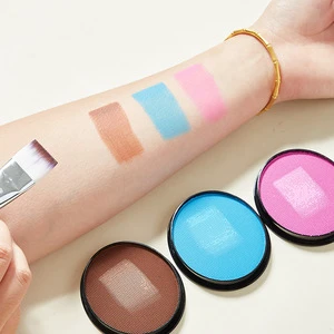 Wholesale Professional Art Facepaint Makeup 30g Water Based Body Painting Supplies in Black & White Colors