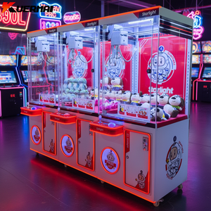 Factory Wholesale Crane Claw Machine Coin-Operated Game For Vending Toy Dolls And Candies Amusement Park Products