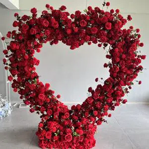 High Quality Pink Rose Floral Arrangement Table Centerpieces Wholesale Wedding Decoration