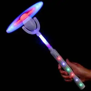 Festive Party Celebrate LED Colorful Glitter Sticks for Parties Party Novelties Large Glowing Twinkles Windmill Toys
