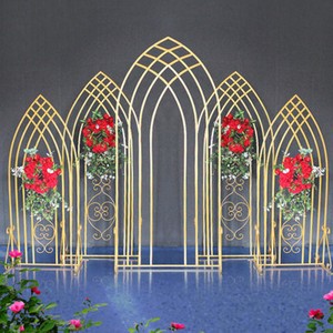 ZHUOOU Wedding Background Props Wedding Stage Backdrop Wedding Decoration Stage Backdrops White