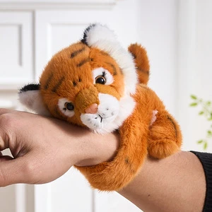 Cute Forest Zoo Animal Hand Clap Pat Belt Fox Panda Tiger Bracelet PP Cotton Filled for Children's Day