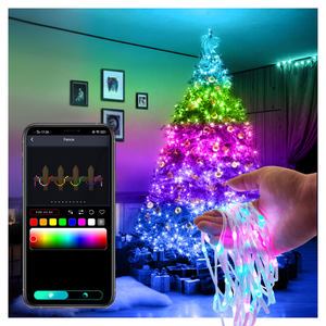 APP Remote Control LED Christmas Tree Lamp Decoration USB Plu IP65waterproof Outdoor Indoor RGB Dreamcolor Holiday fairy Light