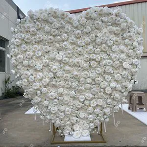 Wedding Decor On-Demand Customization Handmade Artificial Greenery Decoration Wall Artificial Flower Wall Backdrop