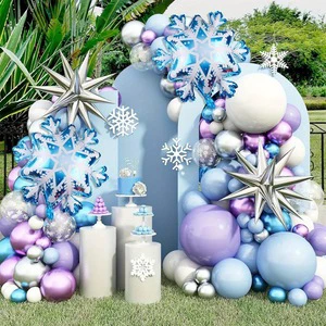 Daisy Bee Jungle Snow Theme Balloon Garland Set for Birthday Wedding Christmas Proposing Festival Baby Shower Party Supplies