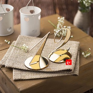 Digital Seat Cards Wedding Birthday Table Cards European American Style Plastic Flower Shaped 3D Elegant 3 Color Printing