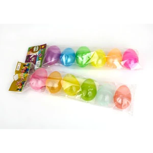 Semi Transparent Color Plastic Easter Egg Factory Wholesale