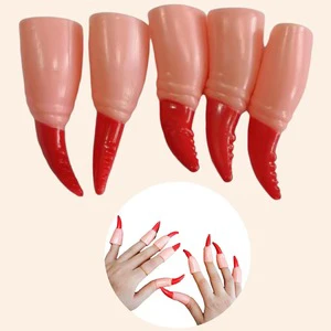 Novelty Toys Halloween Prank Trick Prop Ghost Festival Finger Trick Toys for Party Favors