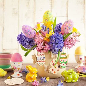 Unfinished Wooden Easter Ornaments DIY Easter Egg Shape Pendants Hanging Wood Slices With Ropes Party Supplies Eco-friendly