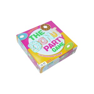 Customizable Exquisite Children's Party Board Game Doughnut Shaped Cards for Card Games