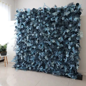 Hot-selling Wedding Decorations with Competitive Prices: Flower Wall Panels and Artificial Flower Panels