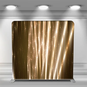 Tension Fabric Cover Event Banner Wedding Party Pillow Case Backdrop Stand Portable Photo Booth Background
