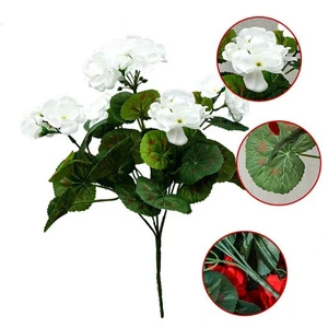 High-end Realistic 5D Artificial Flowers Wall Floral Backdrop Natural Style Plastic Material for White Wedding Baby Bridal Party