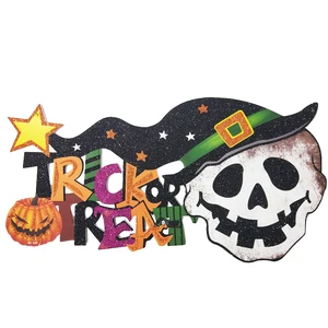 Halloween Hanging the Witch Sign Door Hanging Foam Board Halloween Hanging House Decoration